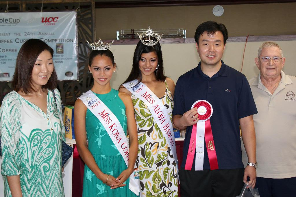 2nd Place 2011 Kona Coffee Cultural Festival Cupping Competition