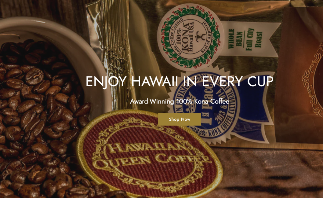 Buy 100% Kona Coffee Beans & Ground, Premium Selections